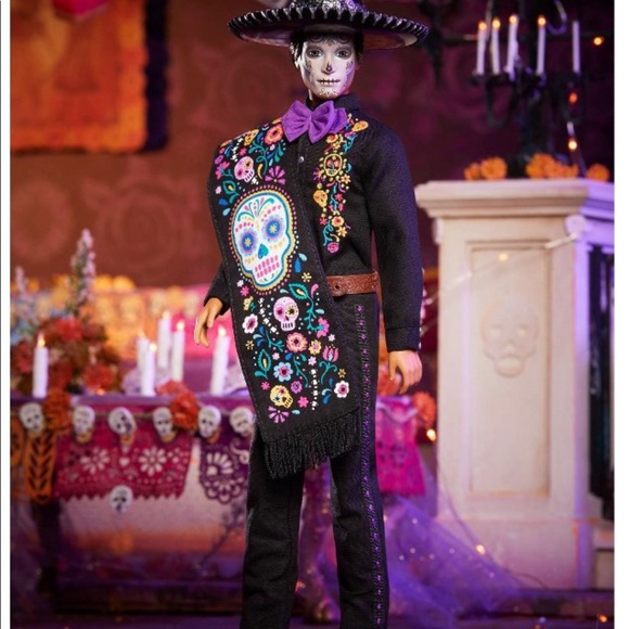Barbie Dia De Muertos series Ken 2021 New, - Picture 3 of 4